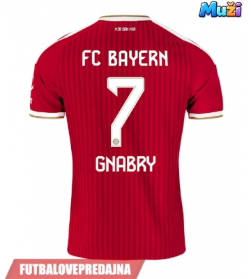 Lacne Muži Futbalové dres Bayern Munich Serge Gnabry #7 2026-27 Krátky Rukáv - Domáci